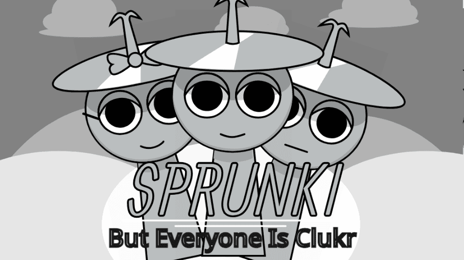 Sprunki But Everyone is Clukr cover