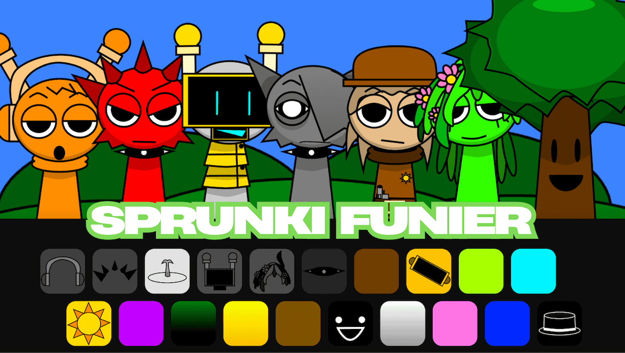 Sprunki Funier cover